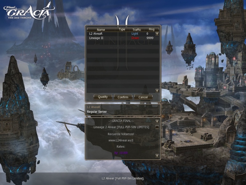 Modificar Informacion en seleccion de server [Lineage 2] Editar10