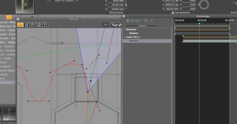 Animation : afficher la trajectoire de la cible Captur14