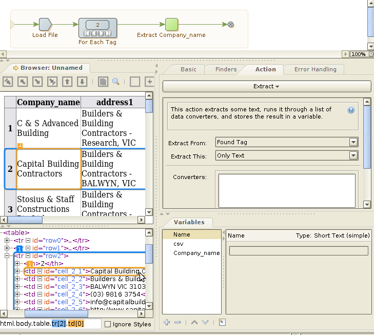 Regarding :Error while extracting CSV file Img310