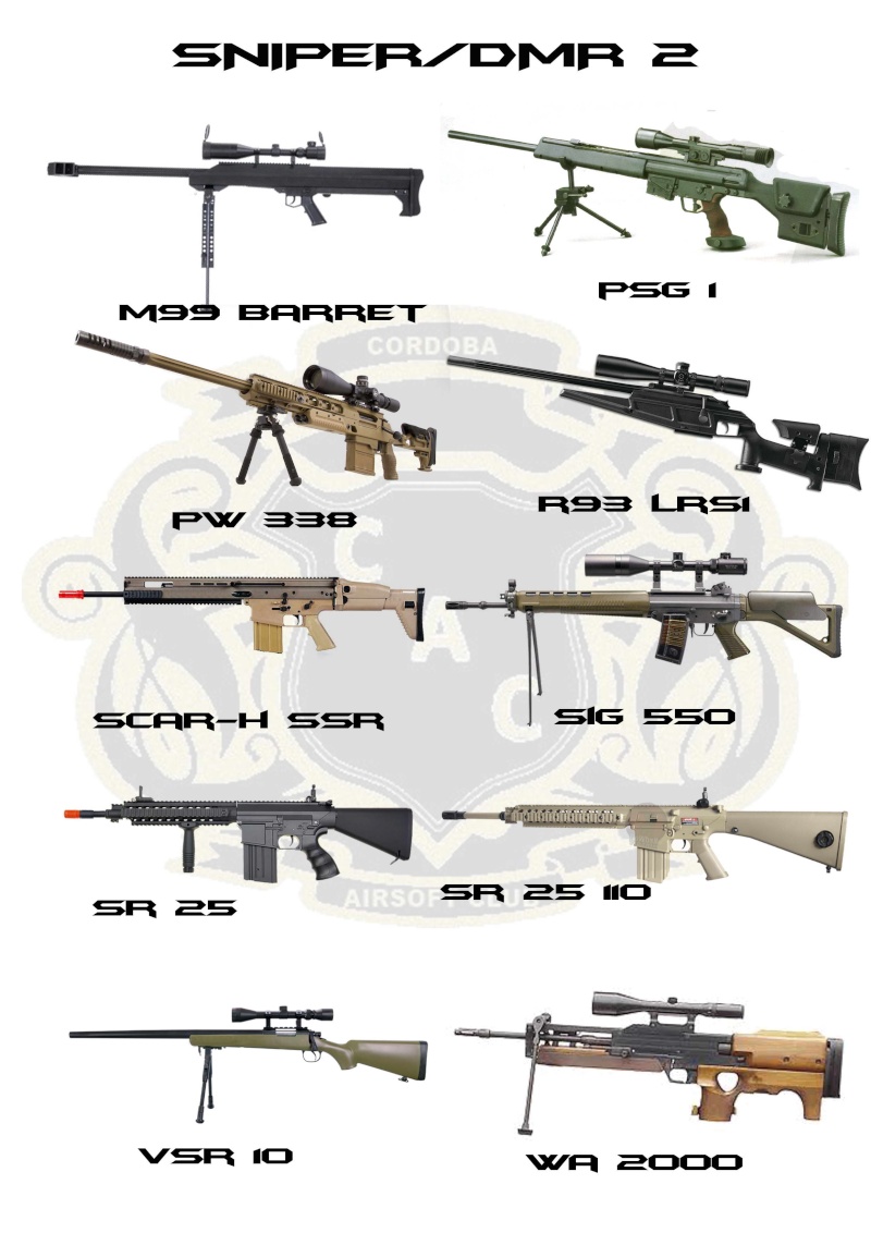 REGLAMENTO COMPLETO CAC Sniper11