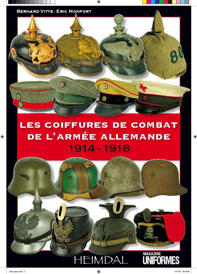 Parution d'un livre sur les coiffures allemandes portées au combat en 14 - 18 Copie_10