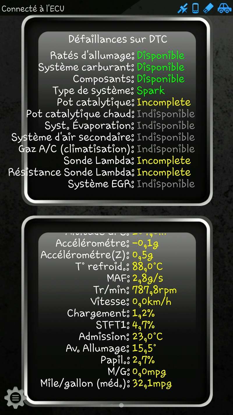 problème sonde lambda et sonde catalytique Z20LET Screen11