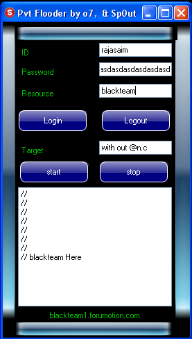 Source C# Pvt Flooder By BlackTeam Pvt10