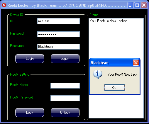 Room Locker Source c# by blackteam Room11