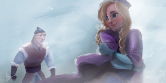 Fan-arts de La Reine des Neiges (trouvés sur internet) - Page 29 Frozen11