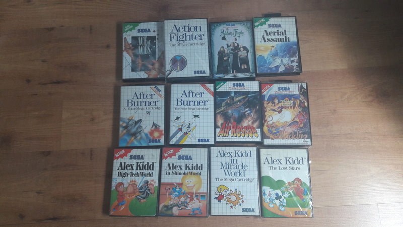 OBJECTIF FULL SET MASTER SYSTEM PAL COMPLETED A10