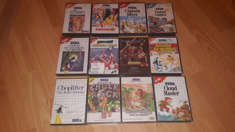 OBJECTIF FULL SET MASTER SYSTEM PAL COMPLETED C10