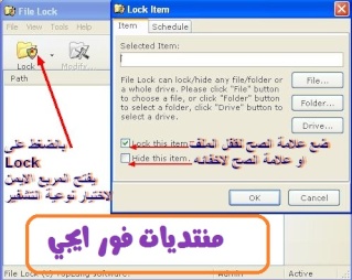 برنامج قفل الملفات File Lock 6.1.2 اخر اصدار + الشرح 0file_10