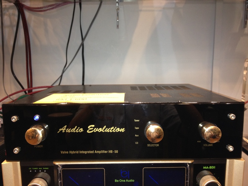 Audio Evolution Hybrid amp HB-50 ( Used ) Img_0716