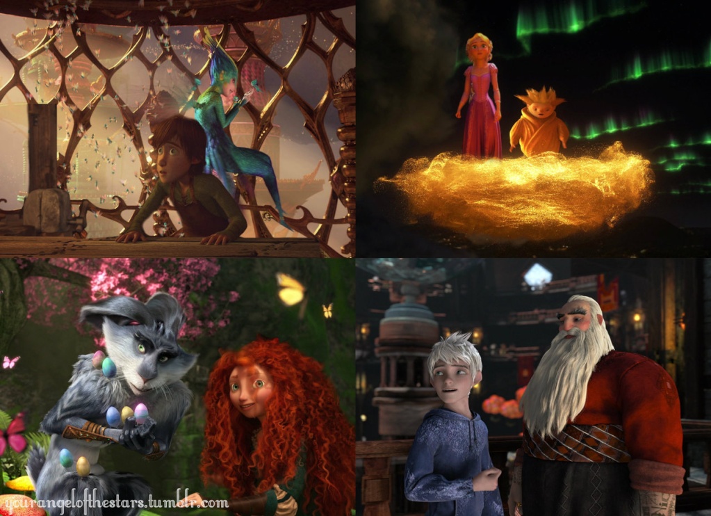 (Fan art) Merida, Rapunzel, Jack et Hiccup - The Big Four - Page 20 Tumblr19