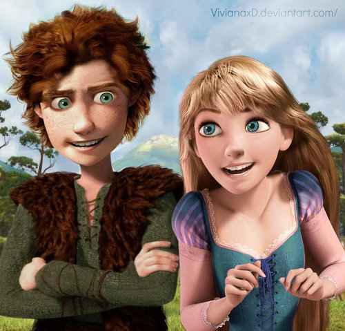 (Fan art) Merida, Rapunzel, Jack et Hiccup - The Big Four - Page 30 Tumblr43