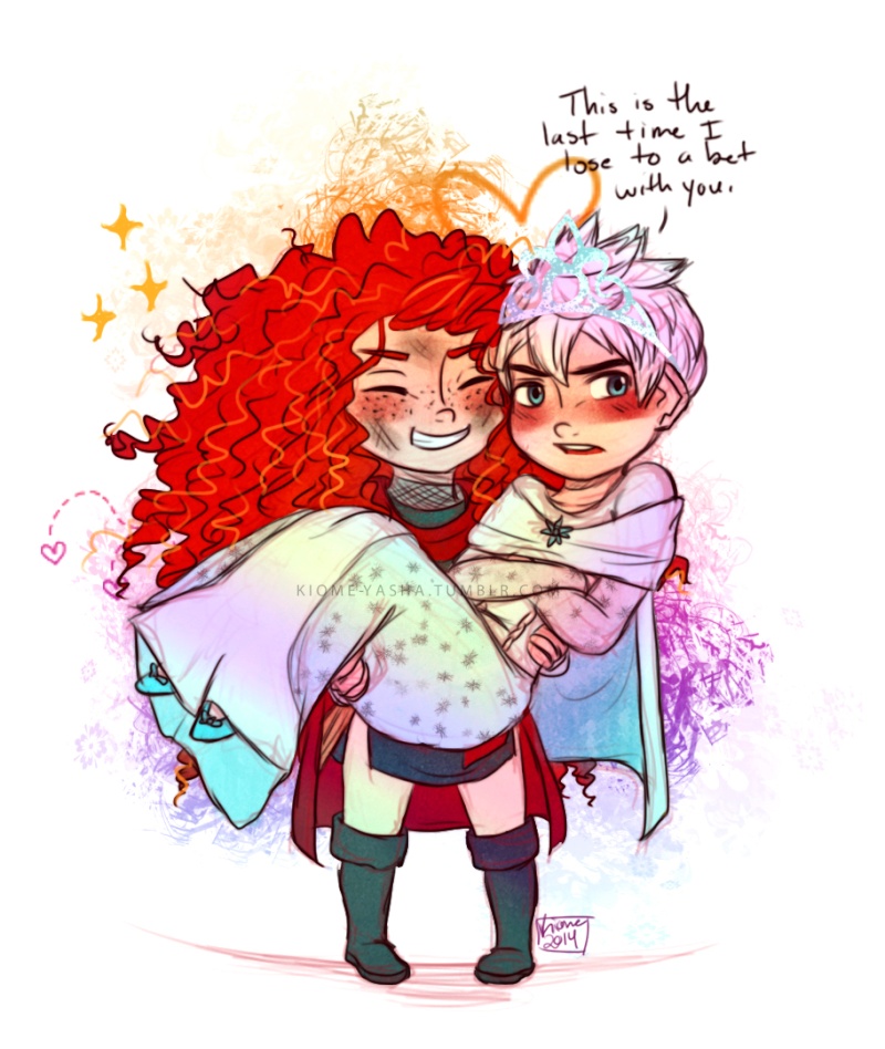 (Fan art) Merida, Rapunzel, Jack et Hiccup - The Big Four - Page 39 Tumblr68