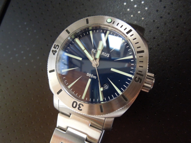 Petite revue de la Benarus Moray Blue Dart Dial (toolwatch inside) Dscn5233
