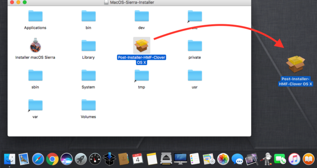  Clef USB macOS Mojave / macOS High Sierra / macOS Sierra dans Windows Captu127