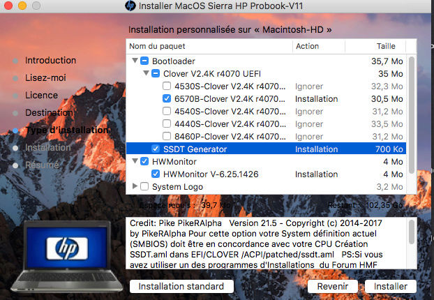 macOS High Sierra et macOS Sierra HP Probook 4530S, 4440S, 4540S, 6460B, 6570B, 8460P, 8470p, 6470B,2570P, 9470M (UEFI) - Page 6 Captur71