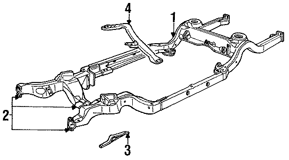 Front Control Arm Brace Brackets Frame_10