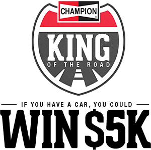 Champion Spark Plugs- King Of The Road Contest! Txt-ba10