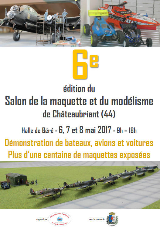 6ème salon de la maquette et du modèle réduit de Chateaubriant (44) A5afe510