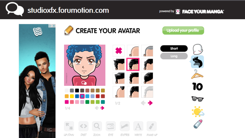 NEW FEATURE - CREATE YOUR OWN CUSTOM AVATAR! Faceyo11