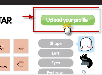 Customize your avatar Upload10