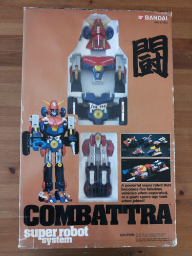 COMBATTLER V DX COMBATTRA POPY BANDAI MADE IN JAPAN Comb10