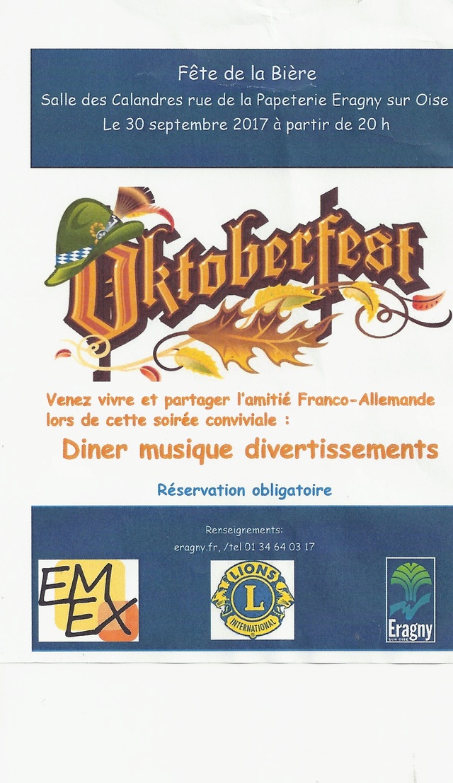 LE 30 SEPTEMBRE 2017 FÊTE DE LA BIERRE A ERAGNY SUR OISE Scan0819