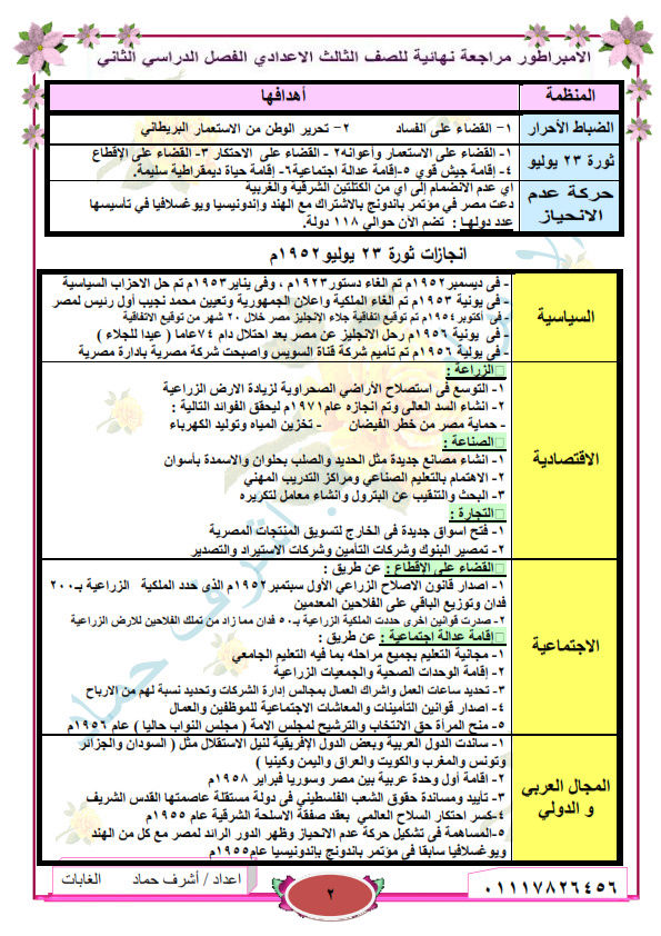 الامبراطور أقوي مراجعة نهائية في التاريخ للصف الثالث الاعدادي 2017 Eo_oua10