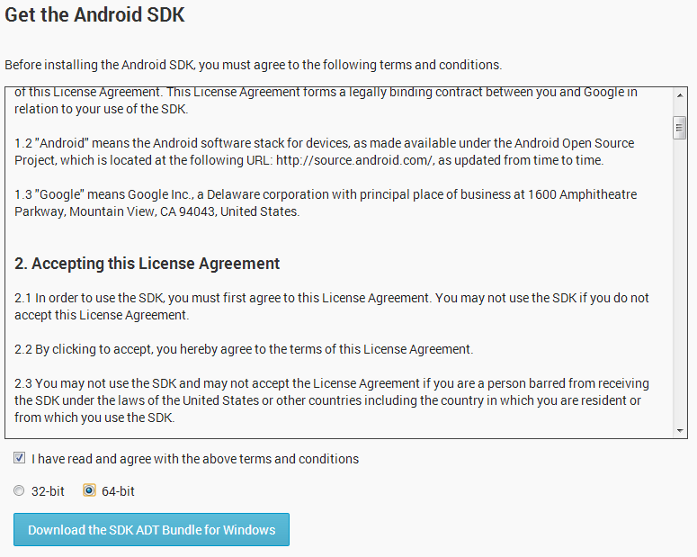 Installation du kit de développement Android (Android SDK) Image_39