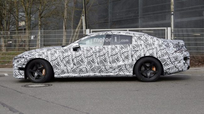 (Mercedes-AMG): Flagra - GT4 já roda como protótipo por aí 2019-m10