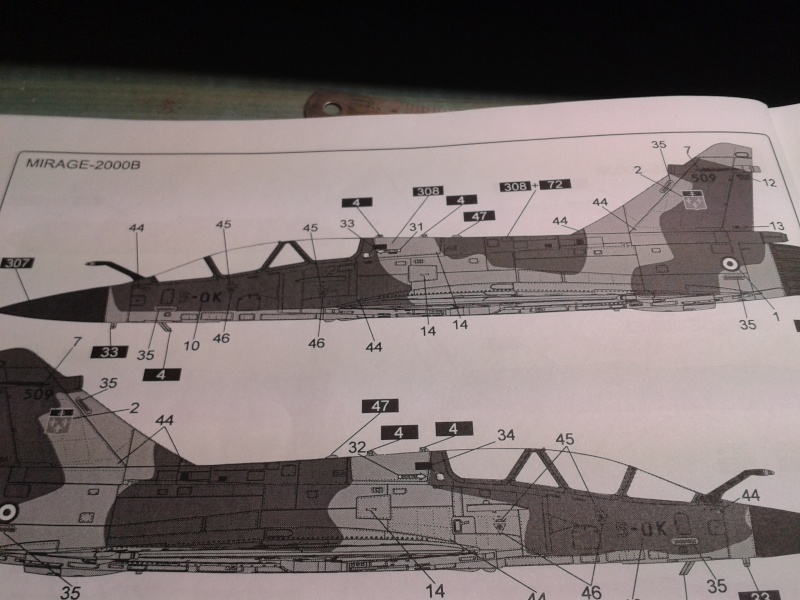 Mirage 2000 B colours 2014-011