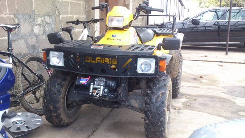 Polaris Sportsman 500 2002 Front Bumper Dsc_0811