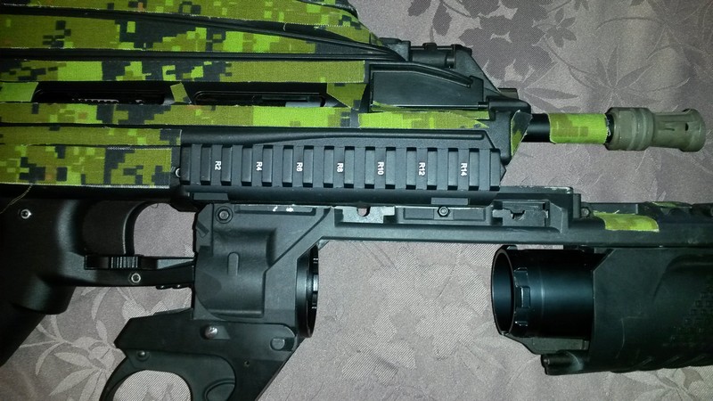 bricolage FN2000 G&G installation grenade launcher 20170512