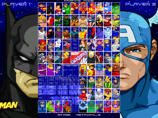 NEED HELP FOR DC VS Marvel Screenpack CONVERTED TO MUGEN 1.0