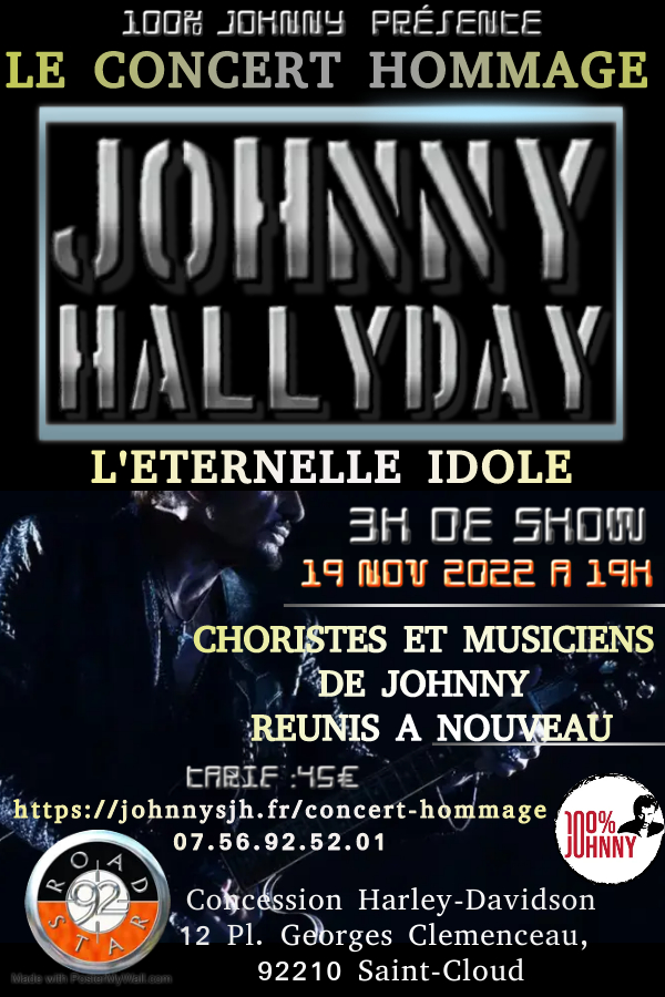 Concert musiciens de Johnny le 19/11/22 à St Cloud B0364b10