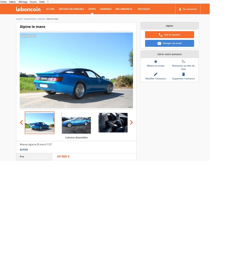 Les belles Alpine GTA et A610 à vendre - Page 16 Sans_t10