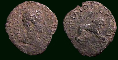 Bronze colonial syrien pour Commode (181-192), ville Hiérapolis Domini15