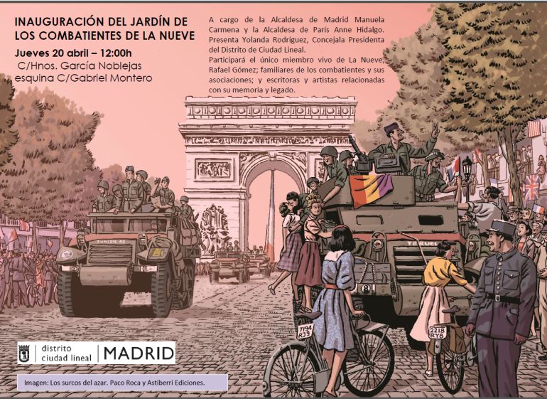 Madrid honore les combattants de la Nueve 14918210