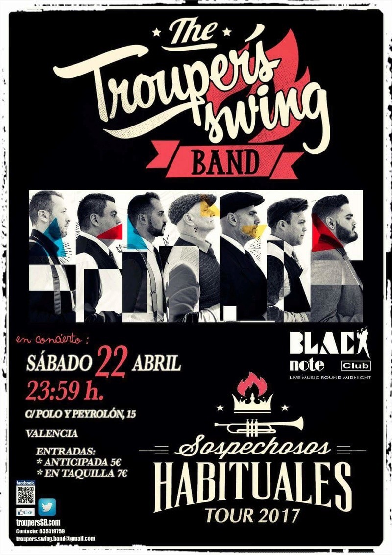 TROUPERS SWING BAND BLACK NOTE 22 ABRIL Receiv10