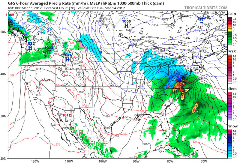 BLOG: Roidzilla Could Impact Area Tuesday March 14th - Page 17 Gfs_ms15