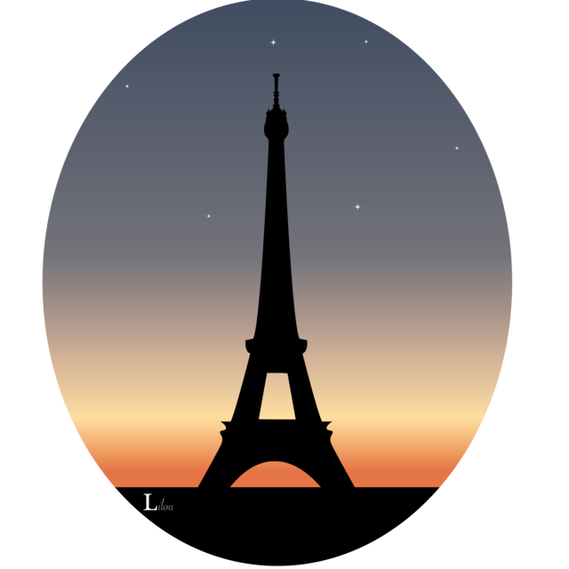 Flat Design Eiffel10