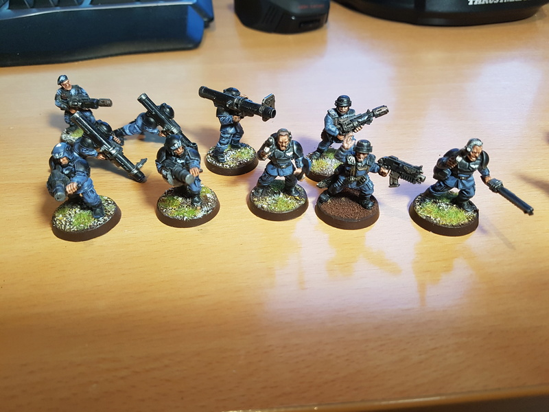  [Vente] Astra Militarum, Tau, Spaces Marines, Socles 40mm peints 20170418