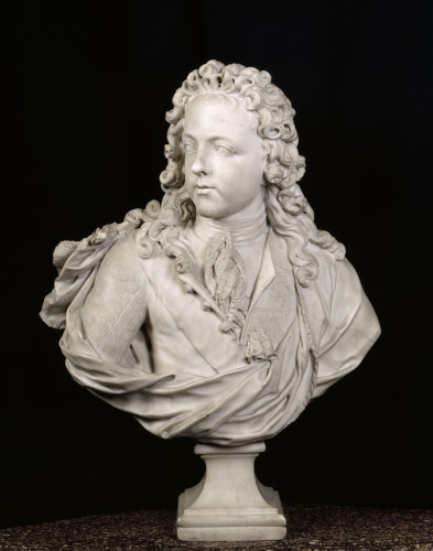 Exposition Versailles : Le tsar et l'enfant. Pierre Le Grand à la cour de Louis XV Buste_10