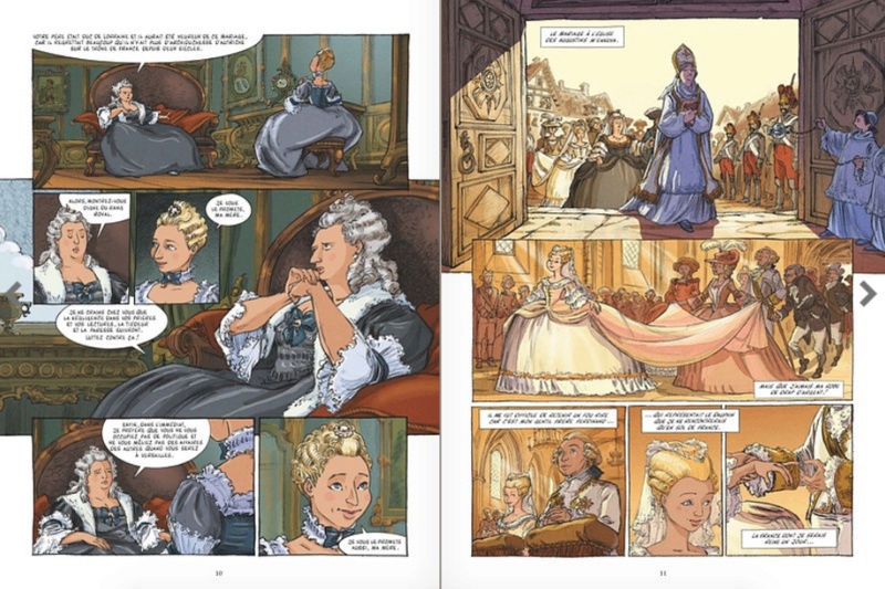 mémoires - Bande dessinée : Mémoires de Marie-Antoinette Captu120