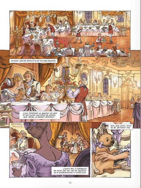 mémoires - Bande dessinée : Mémoires de Marie-Antoinette Captu121