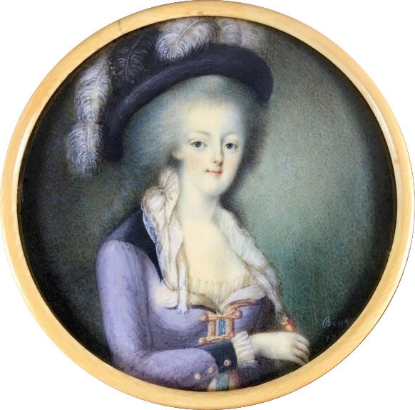 Portraits de Marie-Antoinette en habit de cavalière Marie_59