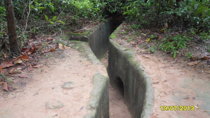 Site historique. Tunnels de Cu Chi. Sam_2318