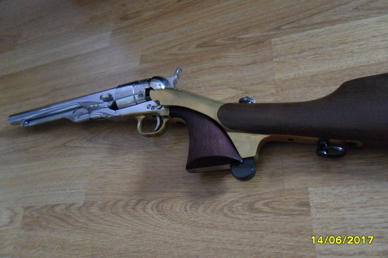 Revolver Pietta 1860 Army finition acier poli Sam_4213