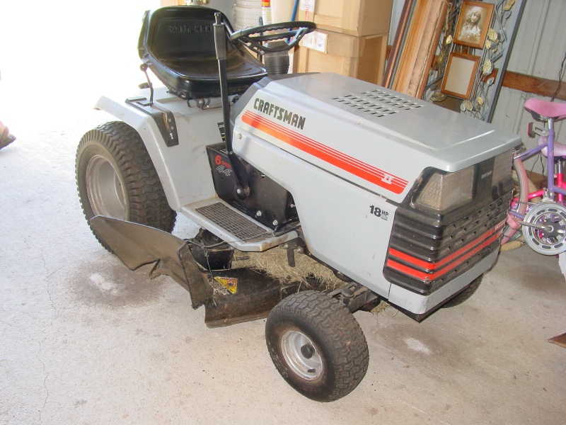 Craftsman GT II  My first AT Tractor Almost11