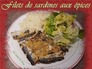 Filets de sardines aux épices Filets10
