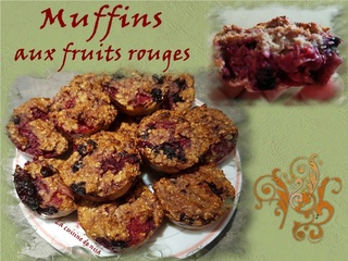 Muffins aux fruits rouges avant 16h30 = 0ch et après 16h30 = 1ch les 2 muffins. Muffin13